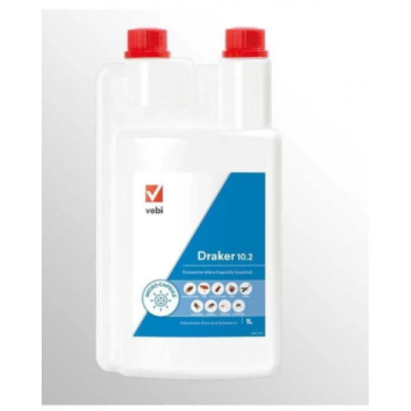 Vebi Konsantre Genel Haşere Ilacı Draker 10.2 Cs 1 Litre