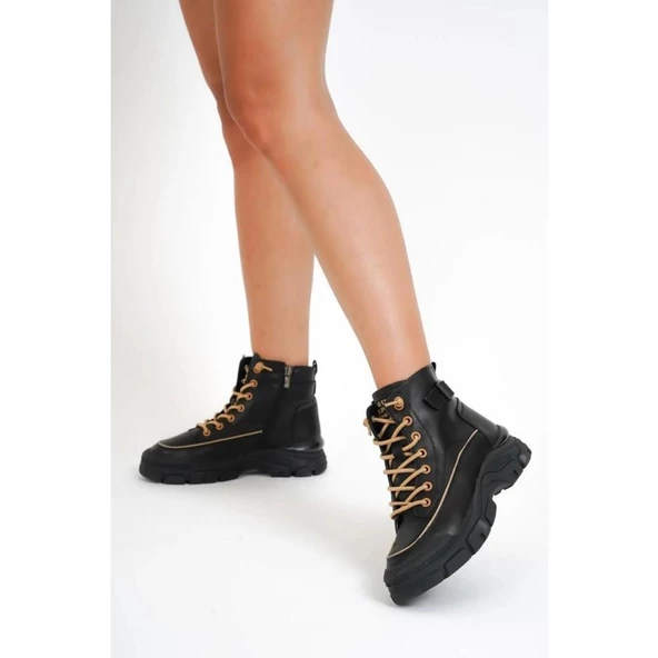 Guja 23K310 Kadın Termal Deri Bot - Resim 2