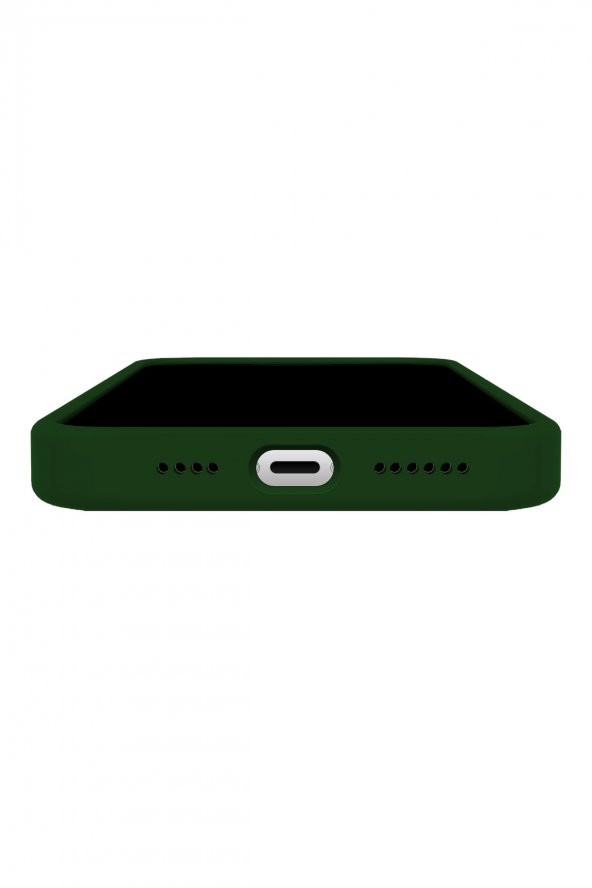 Buff Iphone 14 Pro Max Rubber Fit Kılıf Dark Green - 3