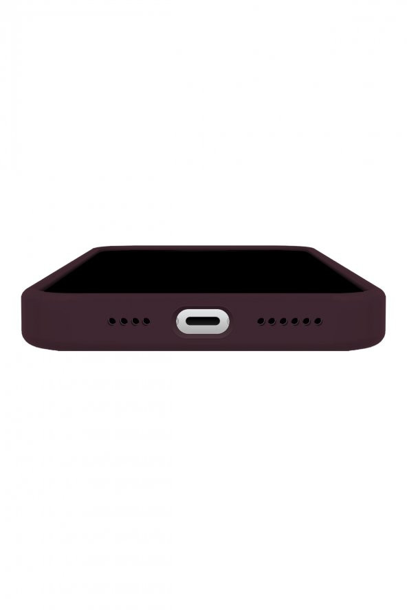 Buff Iphone 14 Pro Max Rubber Fit Kılıf Wine Red - 3