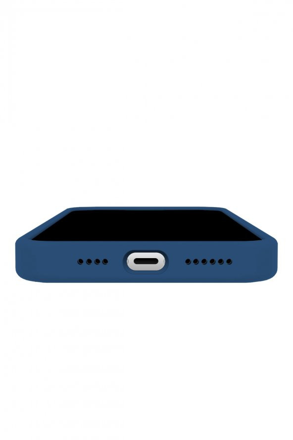 Buff Iphone 14 Pro Max Rubber Fit Kılıf Mid Blue - 3