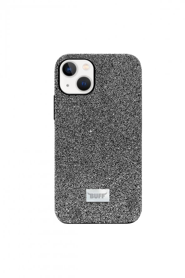 Buff Iphone 14 Diamond Series Kılıf Dark Silver - 2