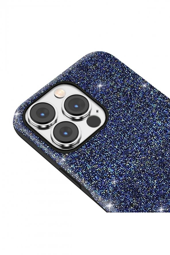 Buff Iphone 14 Pro Diamond Series Kılıf Blue - 3