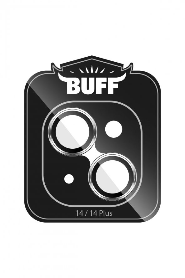 Buff iPhone 14 / 14 Plus Camera Metal Lens Protector Silver - 2