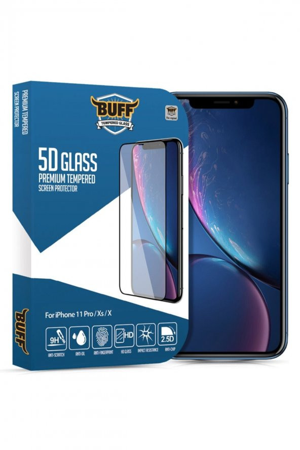 Uyumlu Iphone 11 Pro / Xs /x 5d Glass Ekran Koruyucu