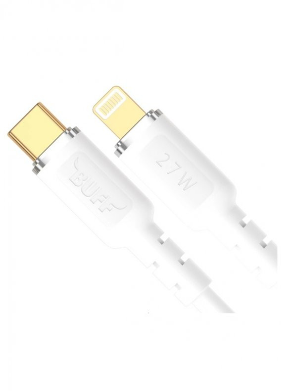 Buff BL67 PD 27W Type-C TO Lightning 3.0A 1.2M Data ve Şarj Kablosu