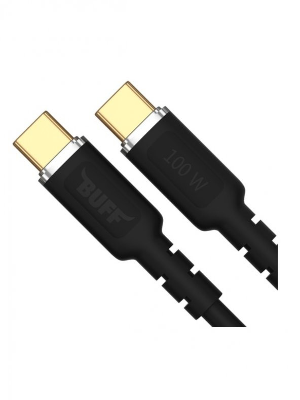 Buff BL67 PD 100W Type-C TO Type-C 5.0A 1.2M Data ve Şarj Kablosu - 3