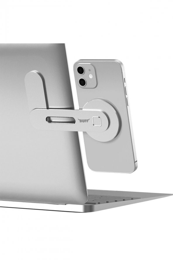 Buff Bl16 Magsafe Laptop Telefon Tutucu Silver - 2