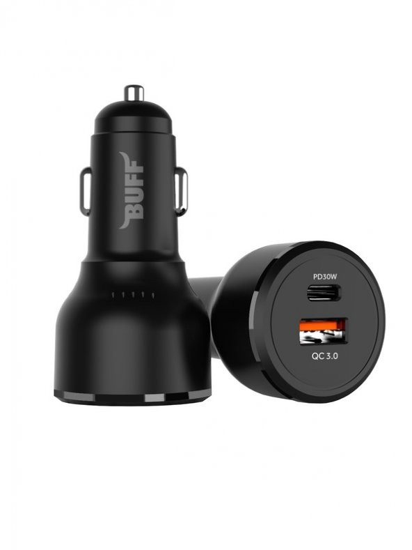 Buff BL55-1UC 48W QC3.0 & PD Dual Hızlı Araç Şarj Cihazı - 2