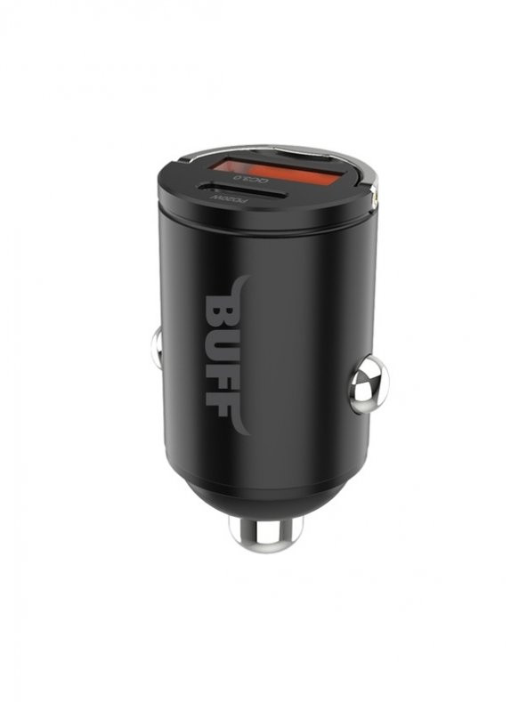 BUFF Çift Çıkışlı 38W Hızlı Şarj USB QC 3.0 - Type-C 20W DC 12V - 24V - 2