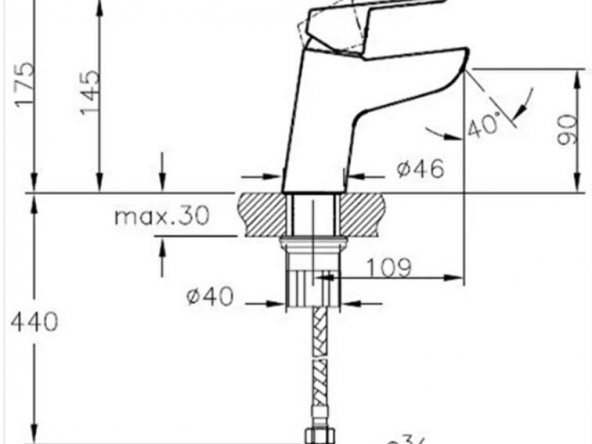 Punto Misto Lavabo Bataryası - Krom - 2