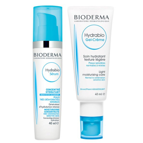 Hydrabio Nemsiz ve Hassas Cilt Bakım Seti | Serum ve Jel Krem Orijinal Boy
