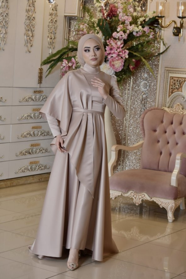 Defne Vizon Abiye Elbise - 6