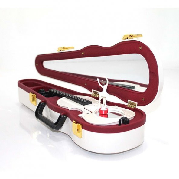 Kurmalı Gitar Müzik Kutusu ALK1228 Dekoratif Hediyelik - 3