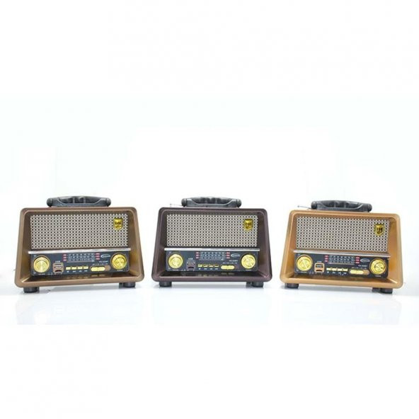 Şarjlı Usb Girişli BluetoothLu Radyo - 2