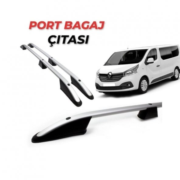 TRAFİC 2014 2015 2016 2017 2018 2019 2020 2021 UZUN ŞASE TAVAN ÇITASI PORT BAGAJ ürün görseli 1