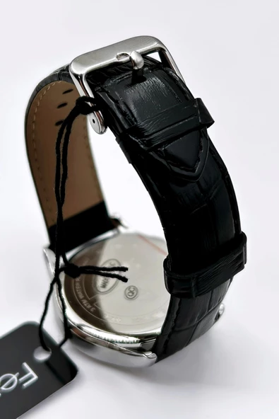 Ferrucci Function FCF.03218FK.01 Multi-Fonksiyon Deri Kordon Erkek Kol Saati - Resim 2