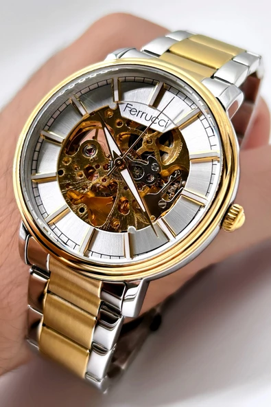 Ferrucci FC.03208M.01 Multi-Fonksiyon Erkek Kol Saati - Resim 4