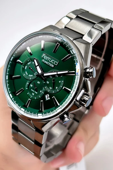 Ferrucci Function FCF.12654FM.03 Multi-Fonksiyon Erkek Kol Saati