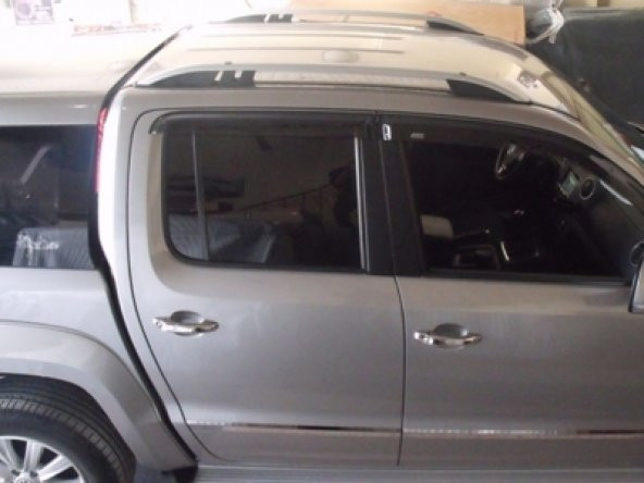 AMAROK 2010 2011 2012 2013 2014 2015 2016 2017 2018 2019 2020 TAVAN ÇITASI PORT BAGAJ GRİ RENK - Resim 2