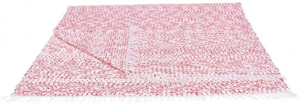 Kustulli Setenay El Dokuması Penye Kilim Kırmızı 100x200 cm K0688 S1/R15