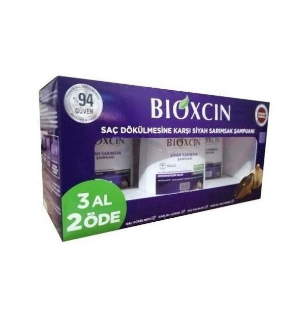 Bioxcin Siyah Sarımsak Şampuanı 300 ml - 3 Al 2 Öde