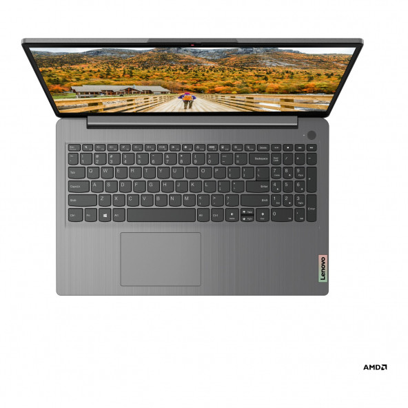 Lenovo Ideapad 3 AMD Ryzen 3 3250U 8GB 256GB SSD Freedos 15.6" FHD Taşınabilir Bilgisayar 82KR00CVTX - 3