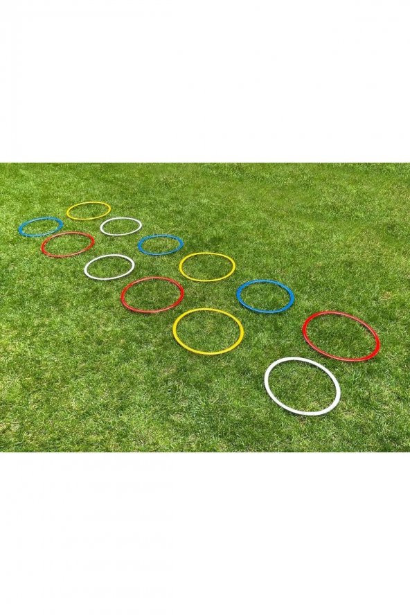 Avessa Antrenman Seti Antrenman Merdiveni 12 Adet Huni 12 Adet Çanak Koordinasyon Çemberi 12 li - 7