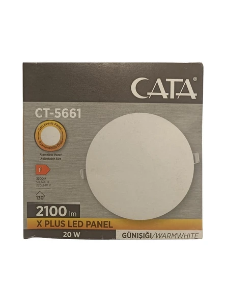 20W x Plus LED Panel - Gün Işığı - 1