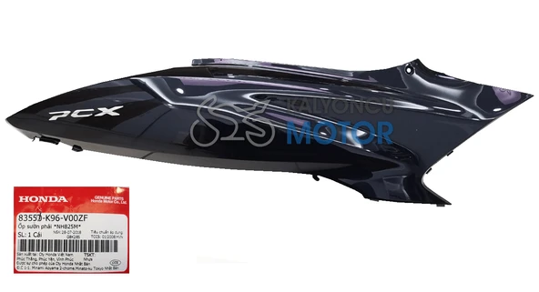 Honda PCX 125 Sağ Arka Kapak Siyah 2018-2020 ürün görseli