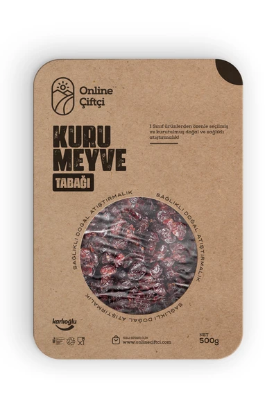 Online Çiftçi Cranberry Turna Yemiş 500Gr ürün görseli 1
