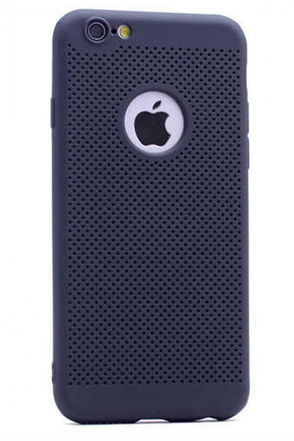 Apple iPhone 8 Kılıf Silikon Delikli Pastel Renkli