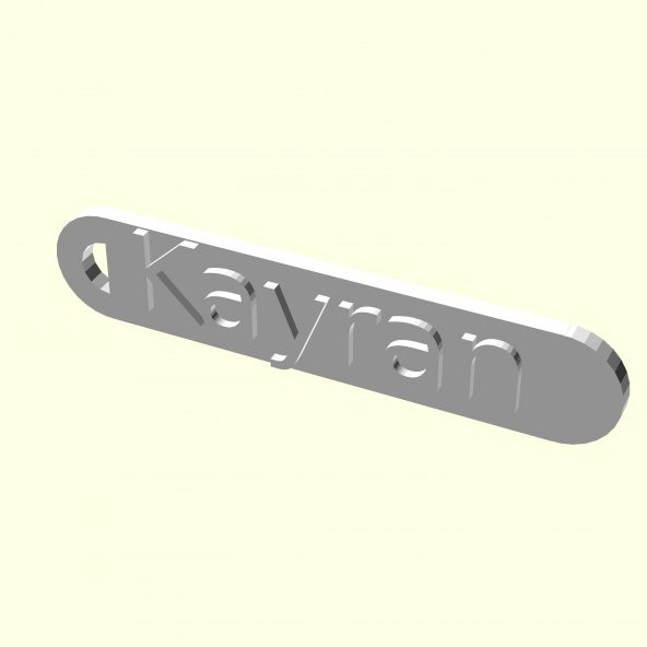 Kayran Kişiye Özel Zincirsiz Bavul Çanta Eşya Tag Künye Sevgiliye Eşe Hediyelik Askı Organik Plastikten - 5