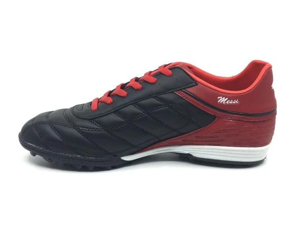 Lion Siyah Kırmızı Erkek Halı Saha Ayakkaabısı - 2