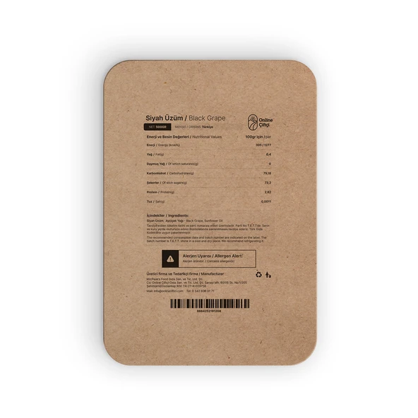 Online Çiftçi Kan Üzümü 2x500Gr - Resim 2