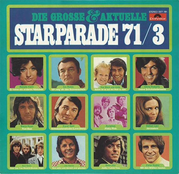 Die Grosse & Aktuelle Starparade 71/3 pop tarz plak alithestereo