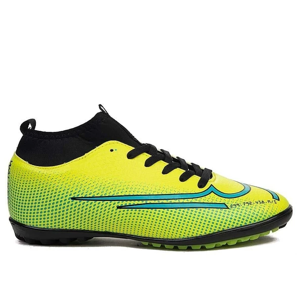 Walked 437 Bilekli Boğazlı Çoraplı  Halı Saha Krampon Futbol Spor Ayakkabısı