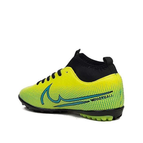 Walked 437 Bilekli Boğazlı Çoraplı  Halı Saha Krampon Futbol Spor Ayakkabısı - 2