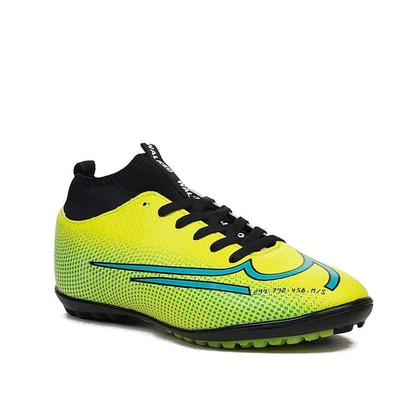 Walked 437 Bilekli Boğazlı Çoraplı  Halı Saha Krampon Futbol Spor Ayakkabısı - 4