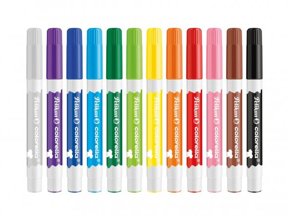 Pelikan Tekstil Kalemi Colorella 12 Renk Tekstil Kalemi - 2