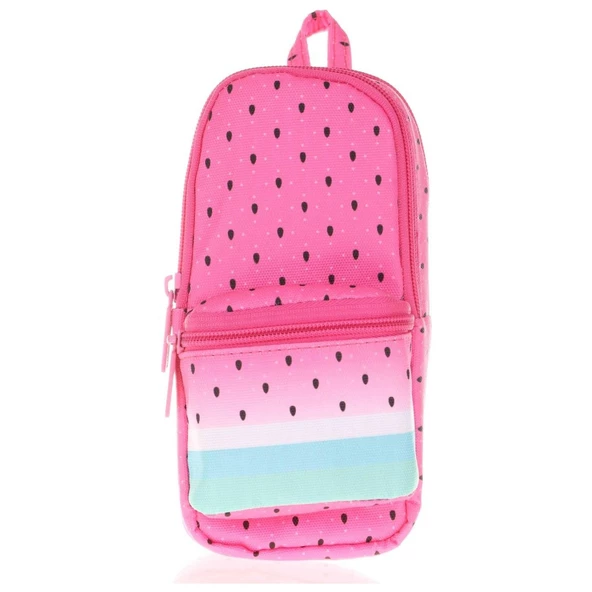 Kaukko Kalem Çantası Layer Junior Bag Watermelon Üç Bölmeli Kalem Çantası - 2