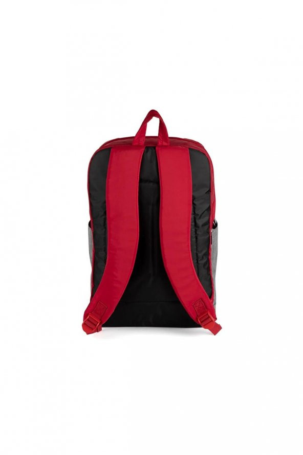 Me Sırt Çantası Slazenger Traveller Gri Kırmızı Okul Sırt Çantası - 3