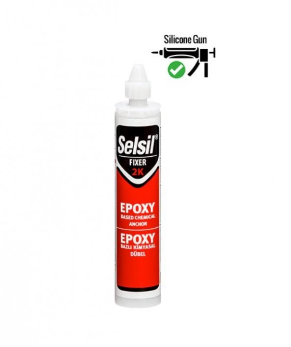 Selsil Epoksi Bazlı Kimyasal Dübel 300 Ml