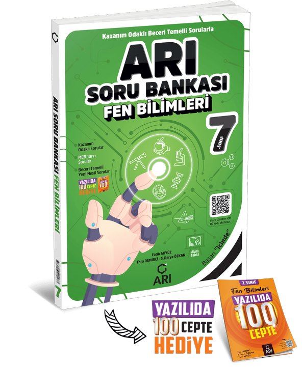 Arı Yayınları 7.Sınıf Fen Bilimleri Arı Soru Bankası + Yazılı Eki