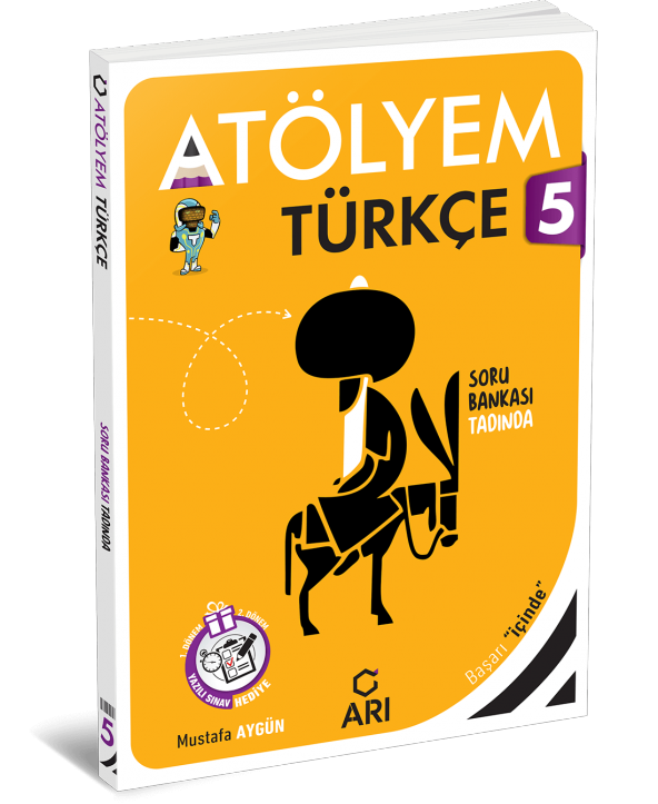 Arı Yayınları 5.sınıf Türkçemino Türkçe Atölyem + Yazılı eki - 2