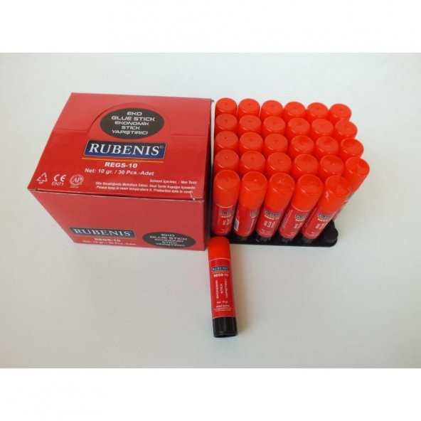 Rubenis Stick Yapıştırıcı 10 Gram Stick Yapıştırıcı (30 Lu Paket)