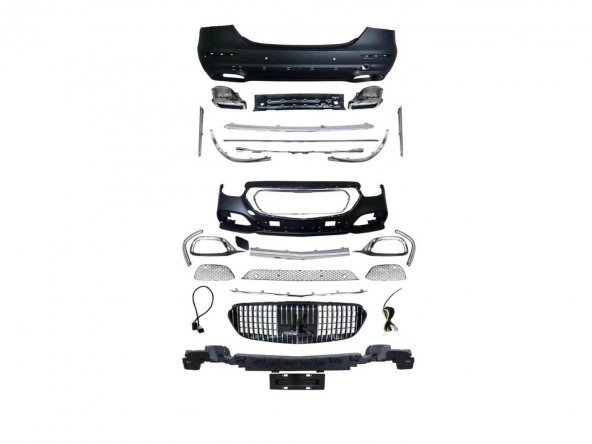 Mercedes W213 Maybach Body Kit (Krom Sis Kapaklı) 2020+ ürün görseli 1