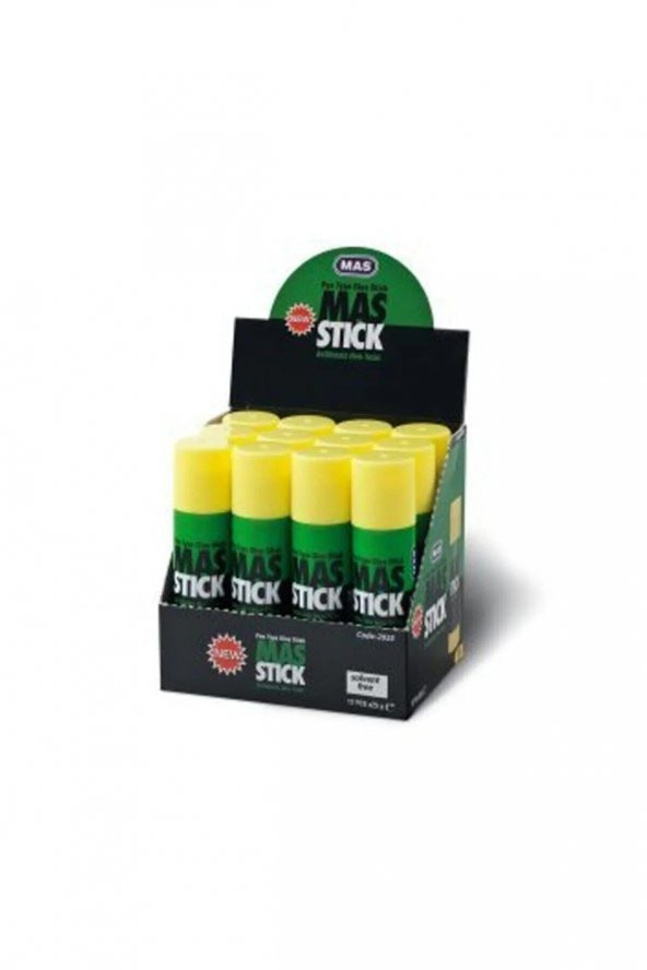 Mas Stick Yapıştırıcı 25 Gram Stick Yapıştırıcı (12 Li Paket)