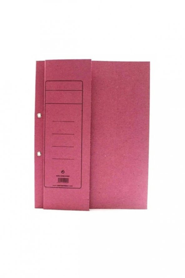 Alemdar Yarım Kapak Dosya Pembe 50'li Paket Alemdar Yarım Kapak Pembe Dosya - 2