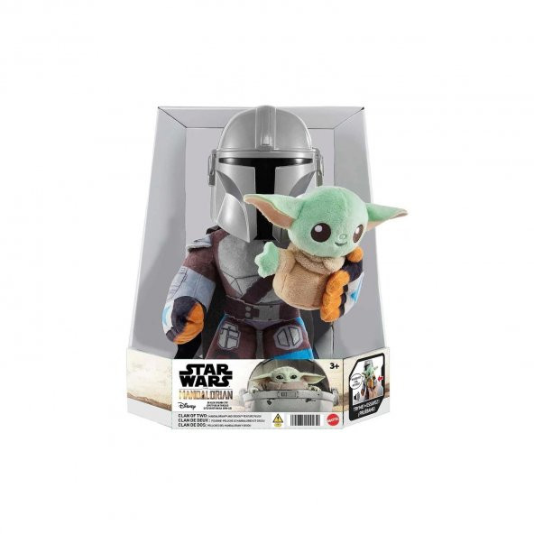 Star Wars Mandalorian Sesli Peluş Figür